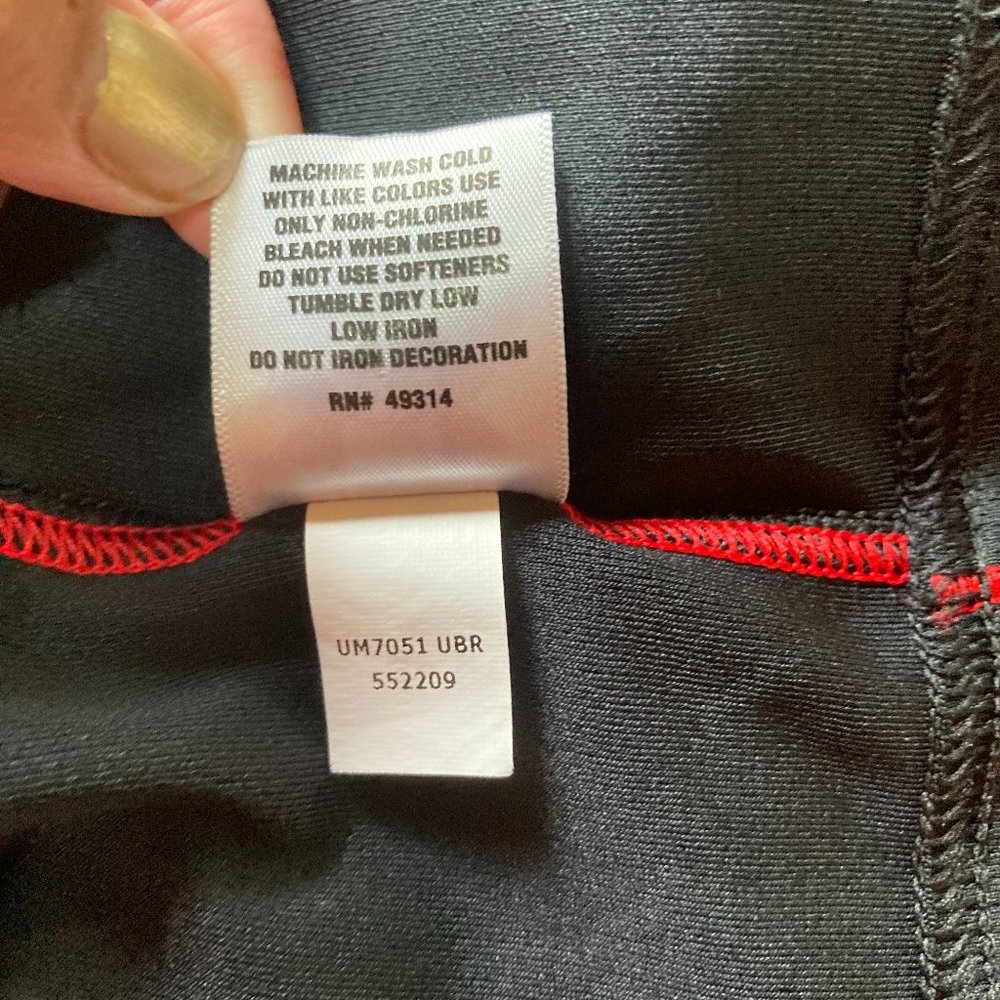 UNDER ARMOUR Maryland Terrapins Heatgear Loose T-shirt Short Sleeve Mens Large - Picture 12 of 13